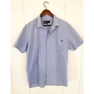 Mens light blue Molokai Surf co shirt